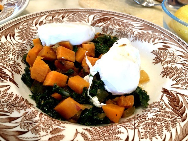 Kale and Sweet Potato Hash Recipe - LifeDoneWell