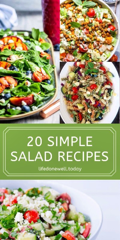 20 Simple Salad Recipes Perfect for Summer - LifeDoneWell